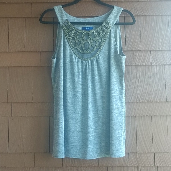 Apt. 9 Tops - Apt 9 grey top